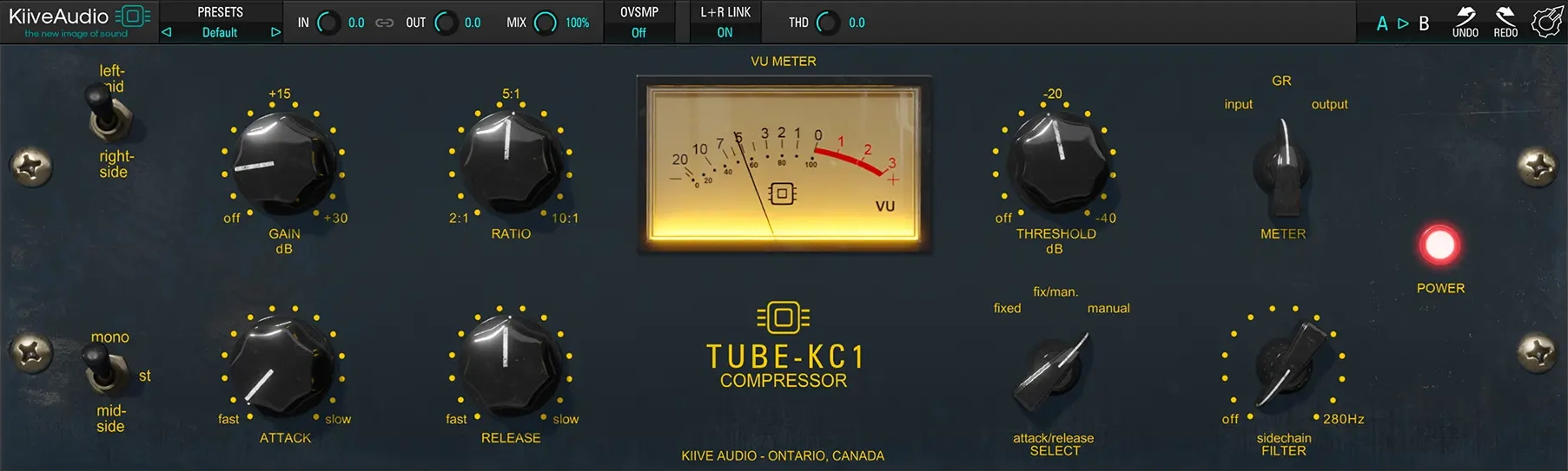 电子管压缩插件 Kiive Audio Tube KC-1 v1.0.0 R2R