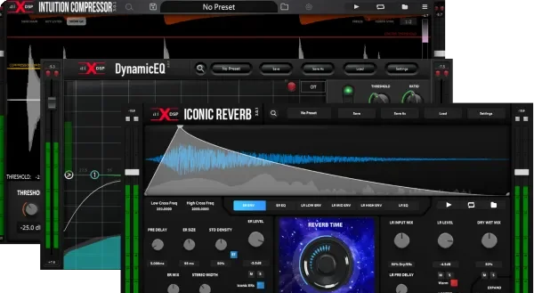 9个混音效果插件合集 aiXdsp Plugins Bundle 2024.6 R2R Win(包含aiXdsp Auto Engage Auto Gate Drum EQ Dynamic EQ Iconic Reverb Intuition Compressor Multi Band Compressor Gate Note EQ)