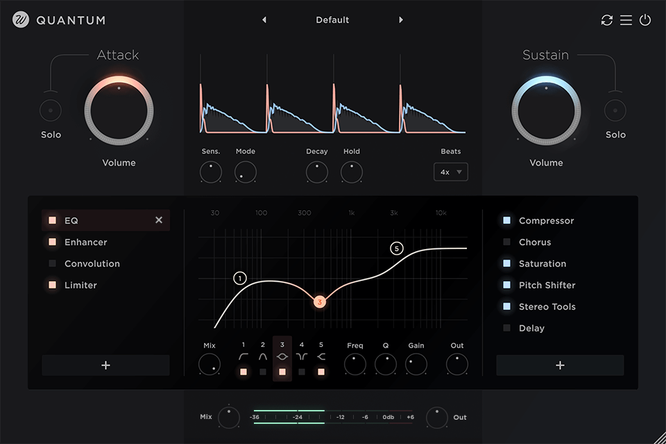 瞬态整形效果器 Wavesfactory Quantum v1.0.2 MacOS