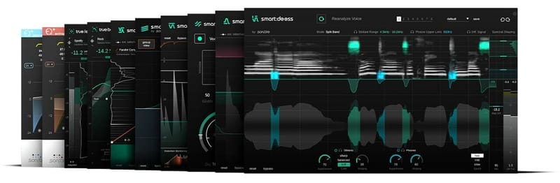 5个智能混音插件合集 Sonible Smart Bundle 2024.6 TC Win（包含Sonible true level smartEQ3 smartdeess smart reverb smart gate）