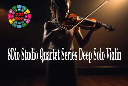 深情独奏小提琴 8Dio Studio Quartet Series Deep Solo Violin