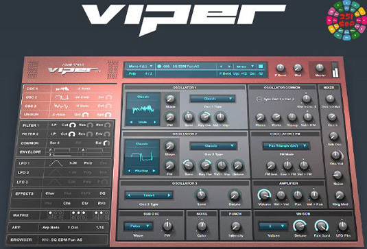 Viper传奇合成器 Adam Szabo Viper v1.0.91 Win