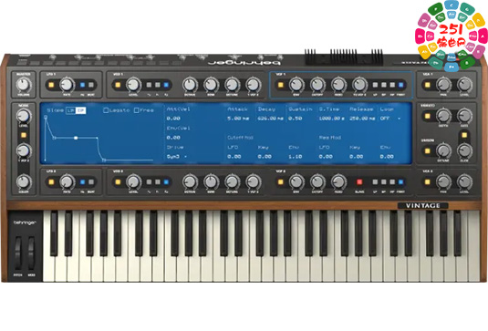 模拟建模合成器 Behringer Vintage v1.0.1.128 R2R Win
