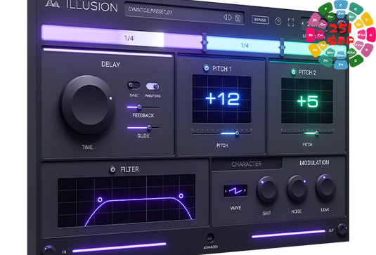 多功能延时效果器 Cymatics Illusion v1.0.0 TCD Win