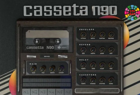 LoFi复古音效插件 Digikitz Cassetta N90 VSTi Win