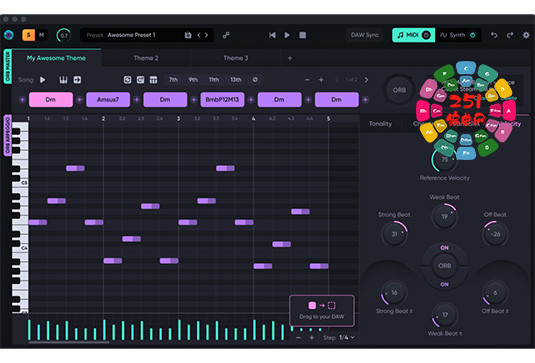 智能编曲辅助插件套装 Hexachords Orb Producer Suite v3.0.5