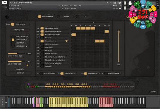 大提琴独奏 Insanity Samples CELLO ONE Volume 2