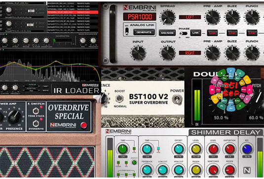 12个混音插件合集 Nembrini Audio NA Collection v2024.6 R2R Win(包含Nembrini Audio NA 501 Chorus Echo 8180 Bass Hammer BG Extasy BST100 Cali Reverb Divided 11 IR Loader Nexus PSA1000 Bundle Shimmer Delay Voice DC30)
