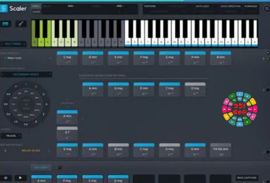 智能和弦音阶生成插件 Plugin Boutique Scaler 2 v2.9.0