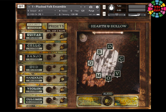 弹拨民乐合奏 Spitfire Audio Hearth and Hollow Plucked Folk Ensemble