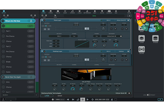现场表演辅助软件 Steinberg VST Live Pro 2 v2.1.21 R2R Win