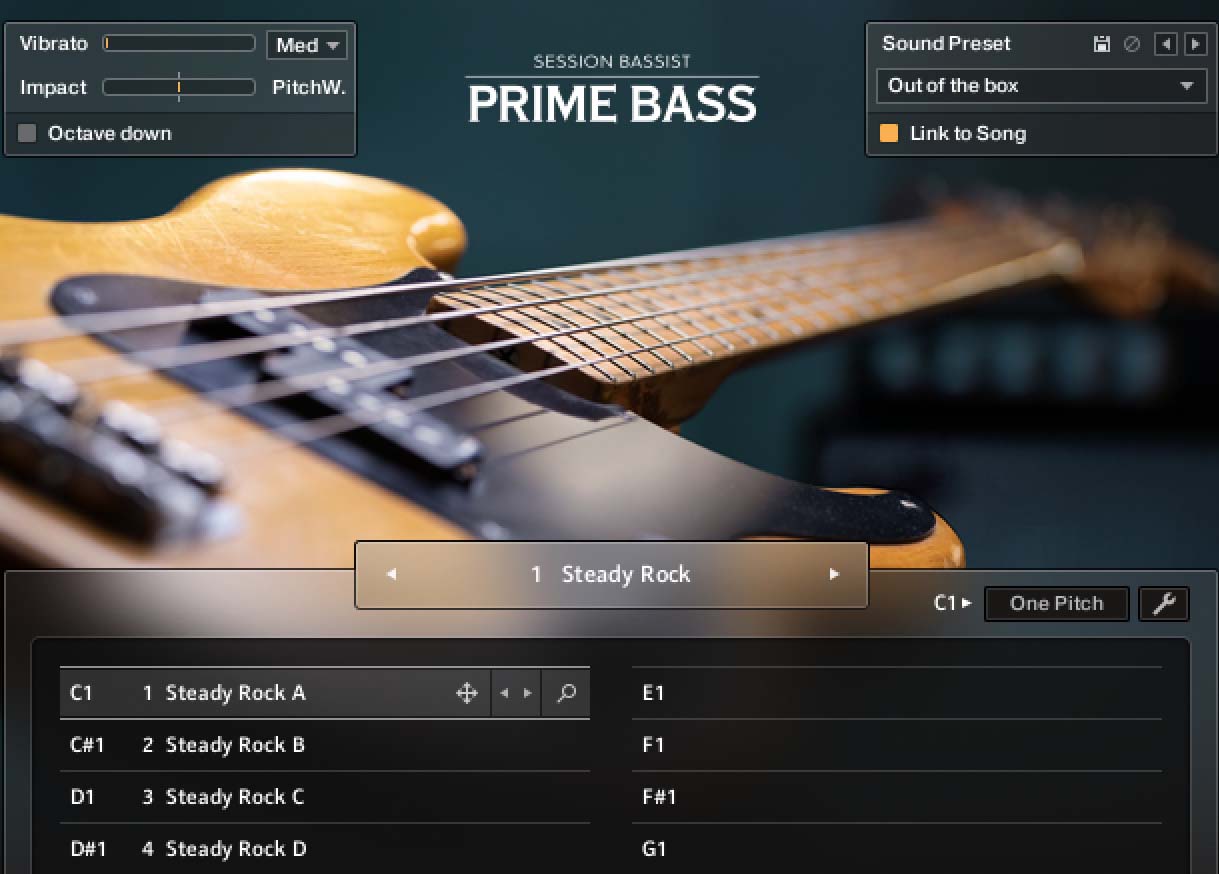 传奇电贝司 Native Instruments Session Bassist Prime Bass v1.0.2