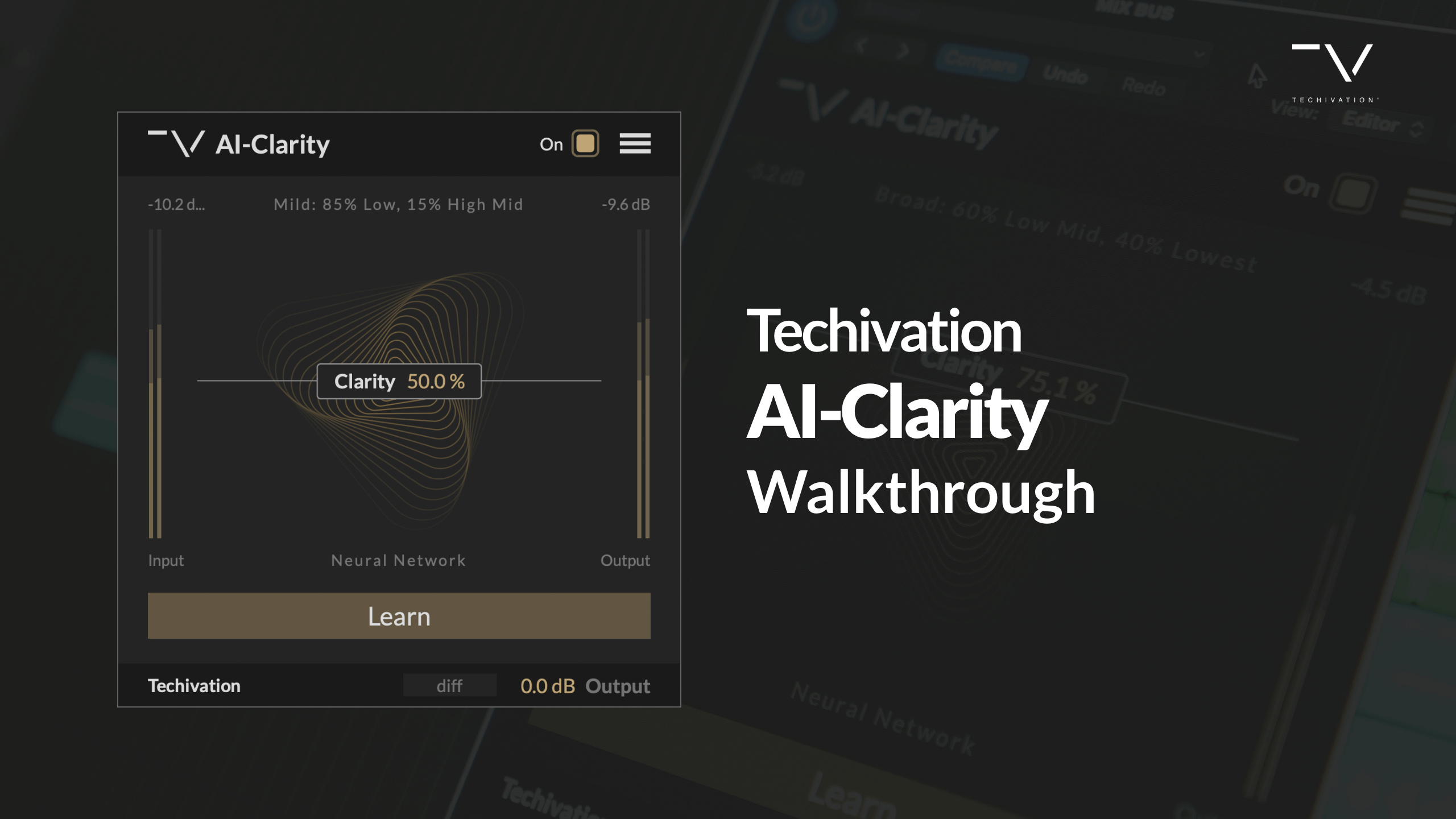 人工智能动态共振抑制插件 Techivation AI-Clarity v1.0.0