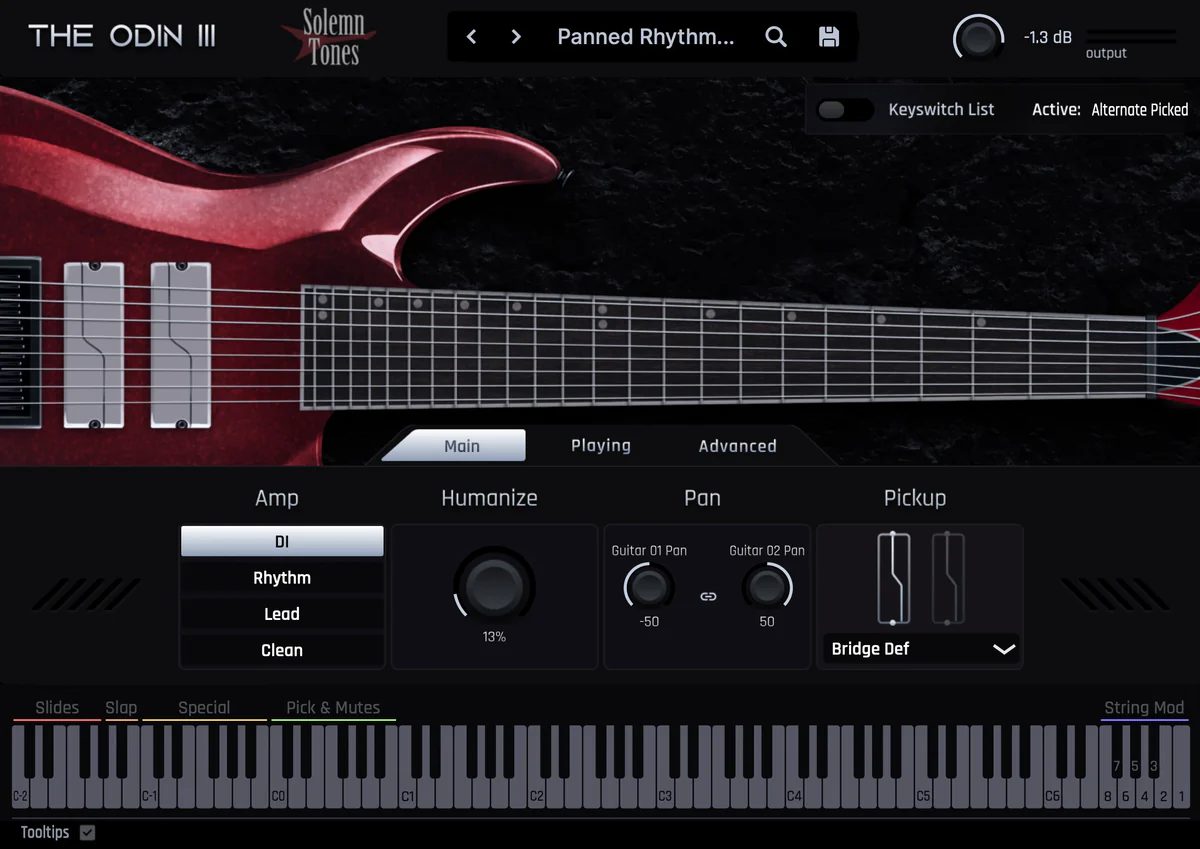 虚拟电吉他 Solemn Tones Odin III v3.1 Patch