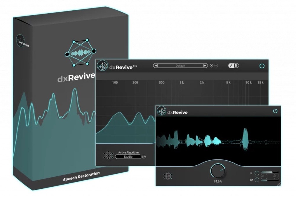 多功能语音修复插件 Accentize dxRevive Pro v1.2.2 R2R Win