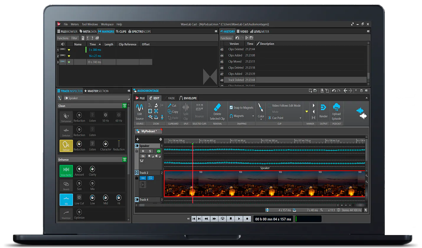 播客音频编辑软件 Steinberg WaveLab Cast v2.0.30 VR