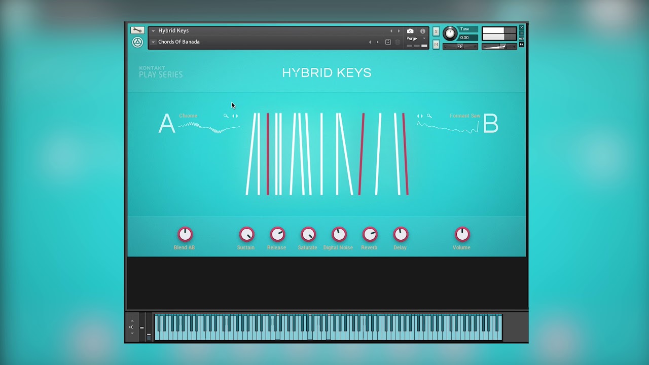 混合键盘钢琴音色 Native Instruments Hybrid Keys