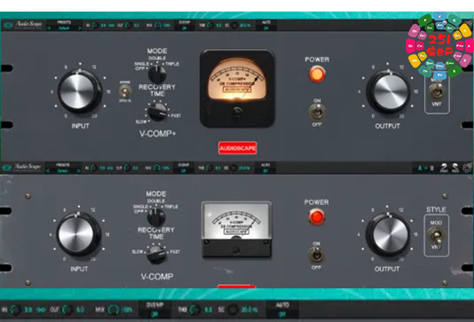 电子管压缩器 Audioscape V-Comp v1.0.1 R2R