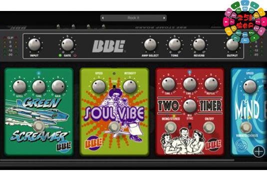吉他效果器插件 BBE Sound Stomp Board v1.6.1 R2R Win