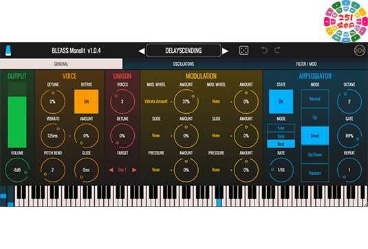 模拟单声道合成器 BLEASS Monolit v1.3.0 TC Win