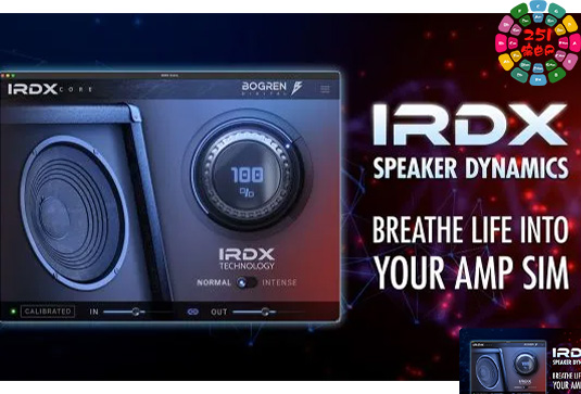 吉他音箱模拟动态增强插件 Bogren Digital IRDX Core v1.0.277