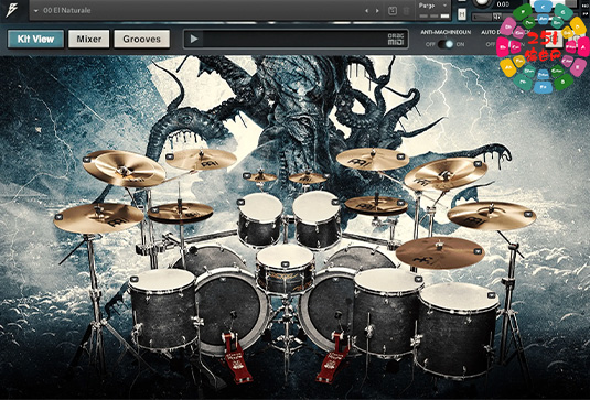 金属摇滚鼓音色库 Bogren Digital Krimh Drums