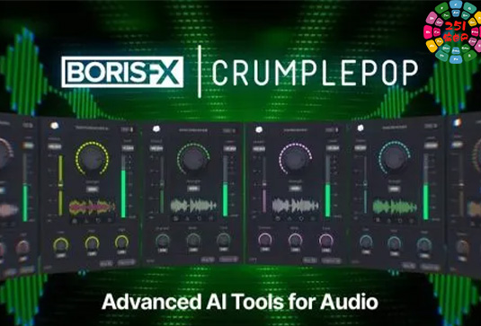 AI智能混音插件套装 Boris FX CrumplePop Pro v2025.8