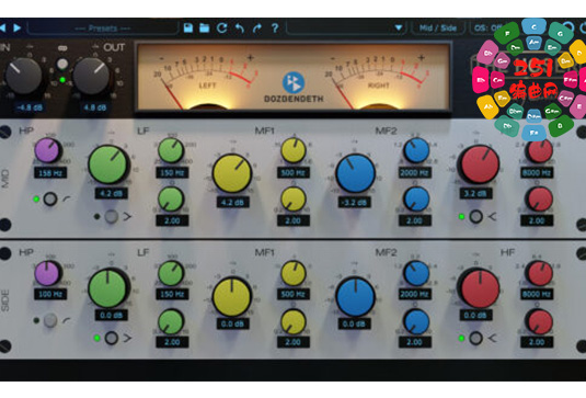 硬件模拟均衡器 Boz Digital Labs The Hoser XT 2 v2.0.8 R2R