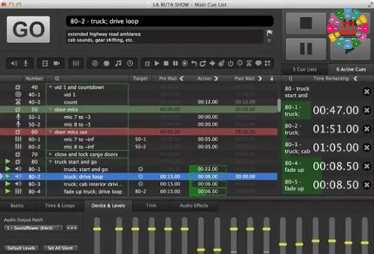 现场音频播放控制软件 Figure 53 QLab Pro v5.4.0 MacOS-TNT