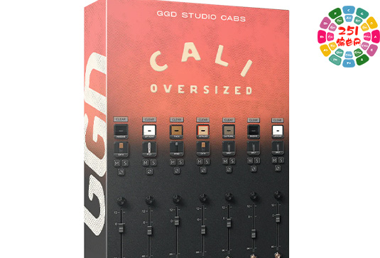 箱体模拟插件 GetGood Drums GGD Studio Cabs Cali Oversized Edition v1.5.13 R2R Win
