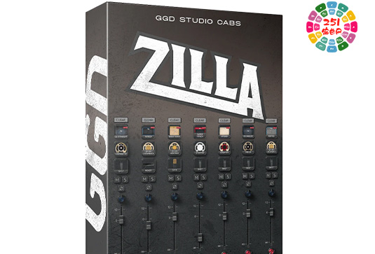 箱体音效模拟插件 GetGood Drums GGD Studio Cabs Zilla Edition v1.5.13 Win