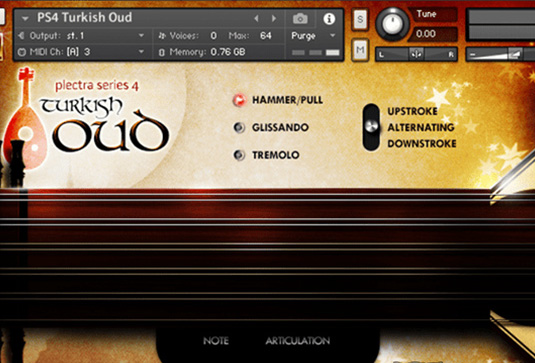 土耳其乌木Impact Soundworks Plectra Series 4 Turkish Oud