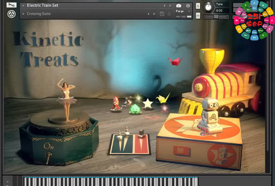 芭苗音乐盒音源 Native Instruments Kinetic Treats