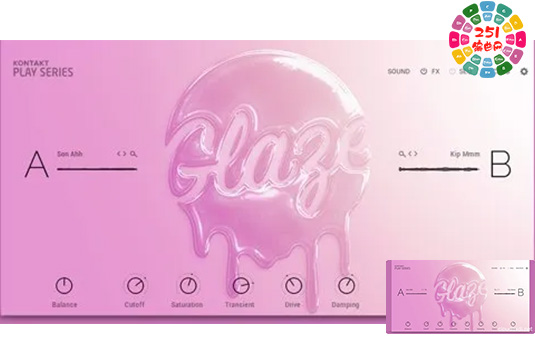 流行嘻哈RnB人声 Native Instruments Play Series Glaze 1