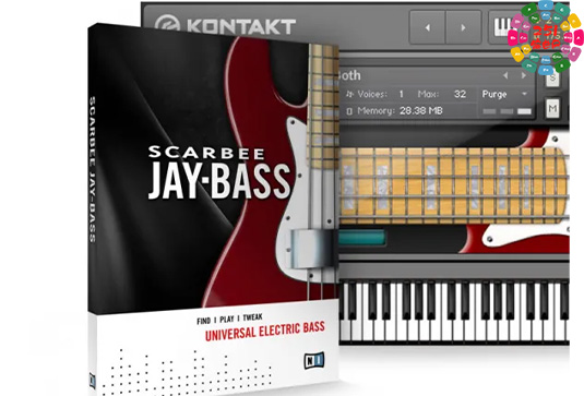 爵士电贝斯 Native Instruments Scarbee Jay-Bass