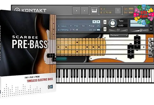永恒电贝司 Native Instruments Scarbee Pre Bass 1.2.0