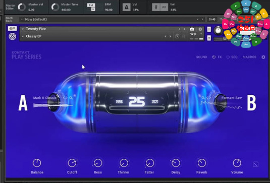 经典合成器 Native Instruments Twenty Five