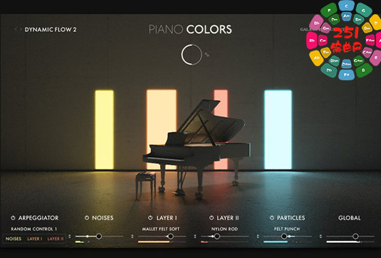 前卫的三角钢琴 Native Instruments Piano Colors v1.0.0