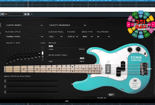 虚拟贝司音源 Plugin Alliance WEDGE FORCE Keemun v1.1.2 R2R Win
