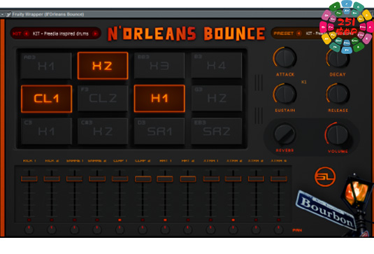 电音鼓音源 Studiolinked N’Orleans Bounce Win