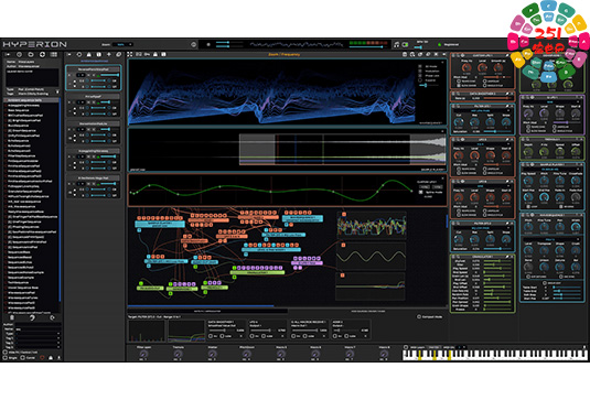 模块化电子合成器 Wavesequencer Hyperion v1.56 TCD Win