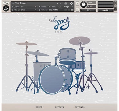 经典架子鼓 Wavesfactory Legacy Drums