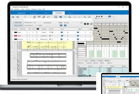 专业乐谱扫描识别软件 SmartScore 64 Professional Edition v11.6.10 Win