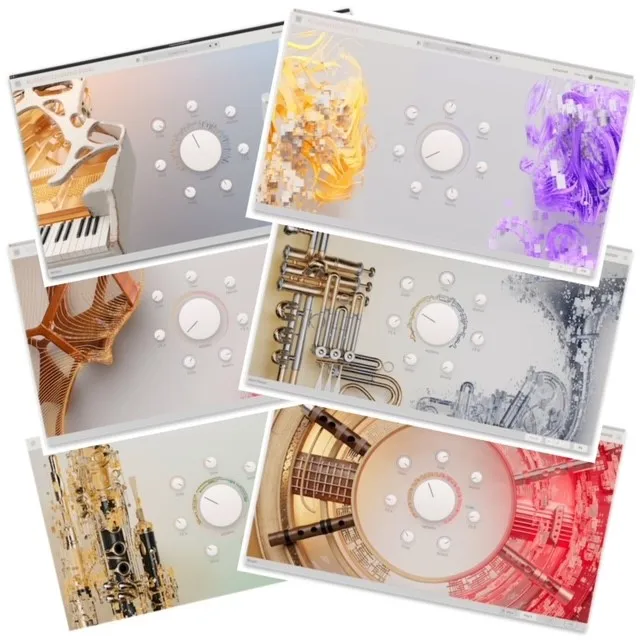 6个原声混合乐器音源合集 Arturia Augmented Series 6 v2024.12（包含BRASS GRAND PIANO STRINGS VOICES WOODWINDS YANGTZE DX7 V）