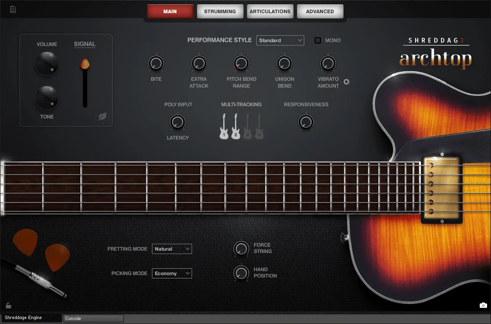 空心电吉他 Impact Soundworks Shreddage 3.5 Archtop v2.0.5