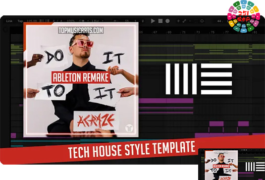 电音工程模版 ACRAZE feat Cherish Do It To It Tech House Ableton Template