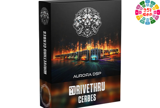 吉他踏板模拟效果器 Aurora DSP DriveThru Cerbes v1.0.2 Win