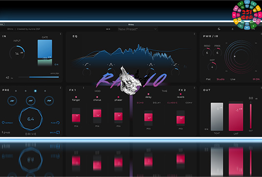 吉他效果插件 Aurora DSP Rhino v1.6.0 R2R Win