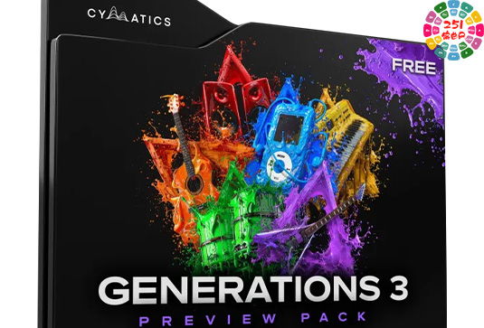 电音嘻哈流行综合采样包 Cymatics GENERATIONS 3 WAV MIDI