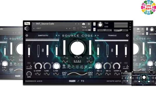 电子合成氛围音色 Emergence Audio Source Code